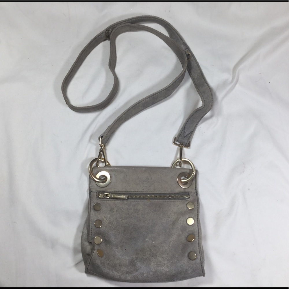 Hammitt Distressed Leather Tony Small Crossbody